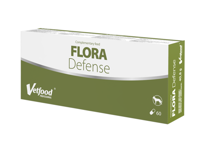 VetFood Flora Defense, 60 capsule
