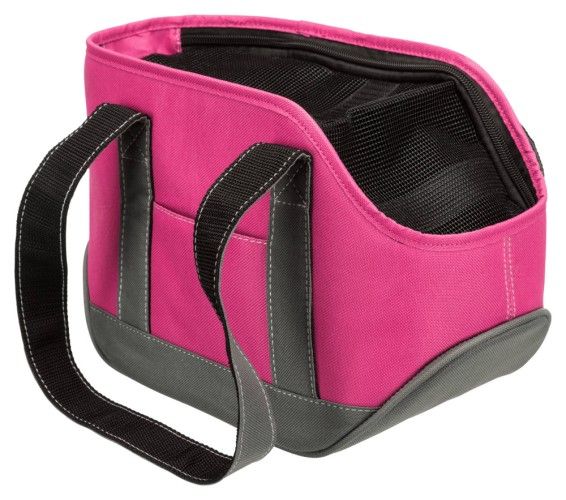 Geanta Alea 16x20x30 cm pana la 5 kg Roz/ Gri 28857