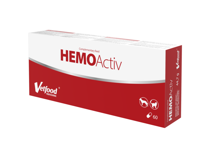 Supliment alimentar, VetFood, HemoActiv, 60 capsule