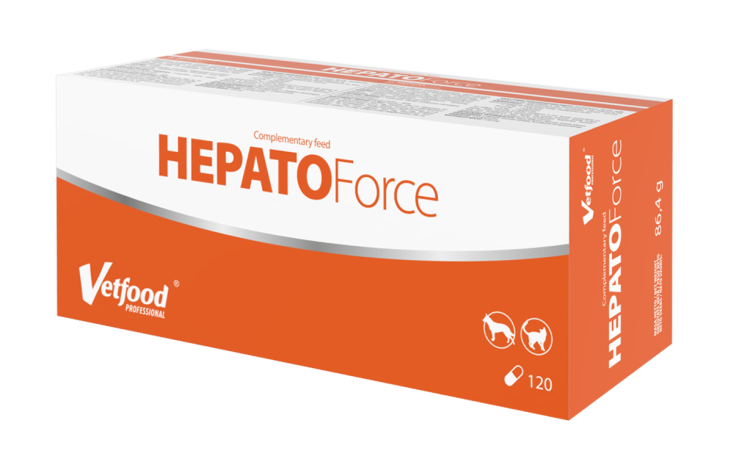 Supliment hepatic, VetFood, Hepato Force, 120 capsule
