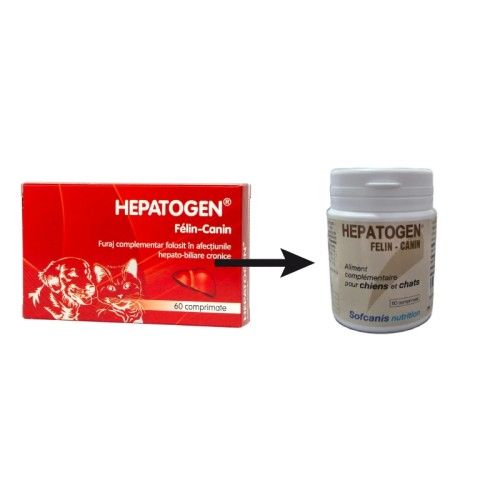 Hepatogen Felin - Canin, 60 comprimate