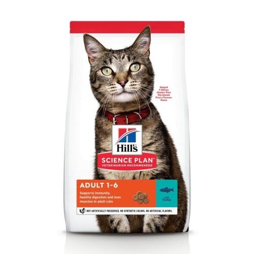 Hrana uscata pisici, Hill's Science Plan Feline Adult Salmon, 3 kg