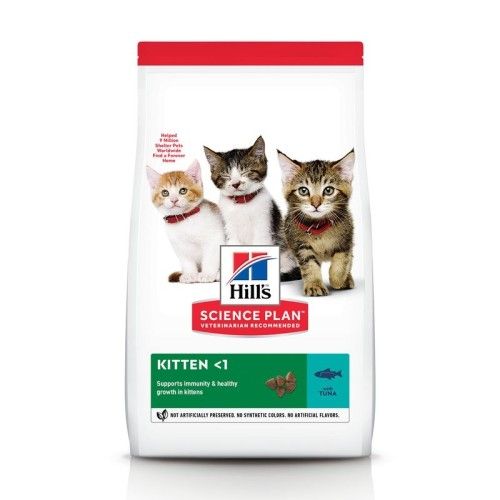 Hrana uscata pisici, Hill's Science Plan Feline Kitten Tuna, 300 g