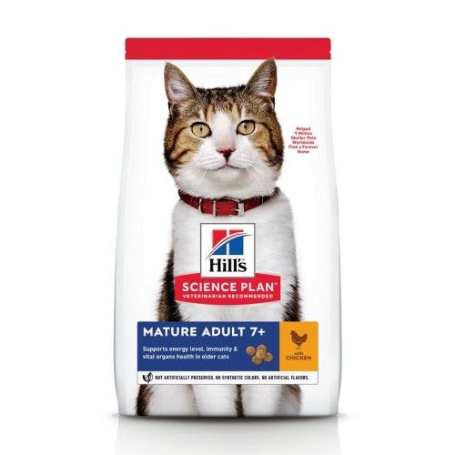 Hrana uscata pisici, Hill's Science Plan Feline Mature Chicken, 10 kg