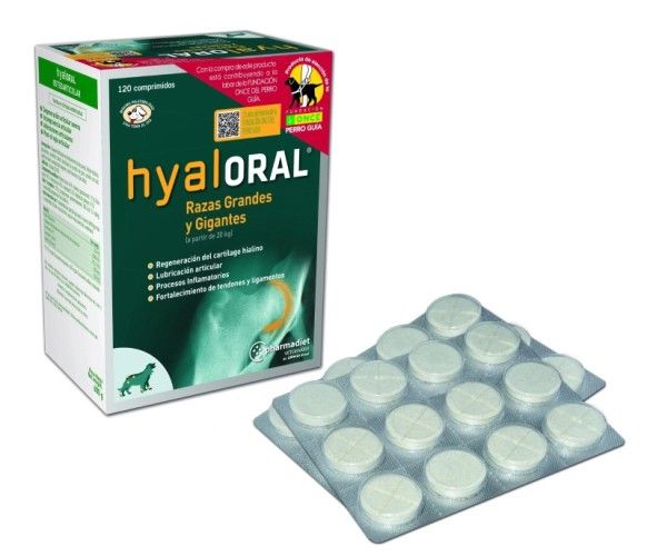 Hyaloral Large Breed, 120 tablete