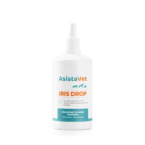 Solutie Curatare Perioculara si Oculara Iris Drop, AsistaVet, 130 ml