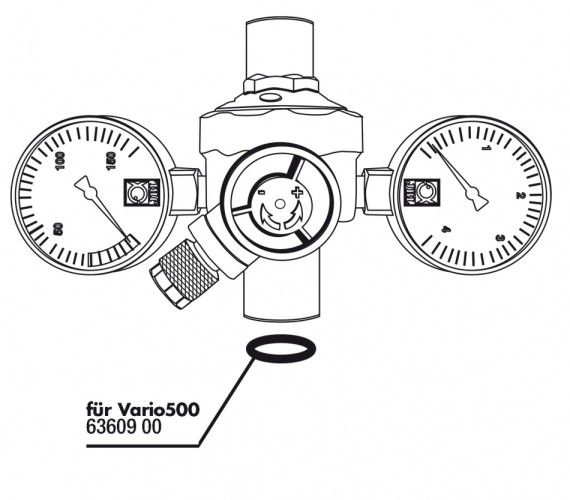 JBL O-Ring pentru reductor de presiune CO2 Vario 500 2