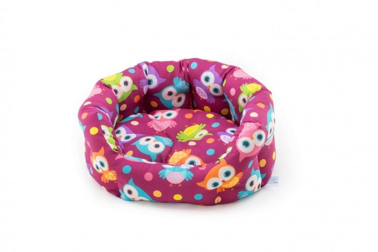 Leopet Culcus Santorini Rotund Owls, 55x45x21 cm