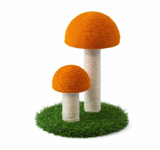Leopet Sisal Ciuperca pentru Pisici, 30x30x38 cm