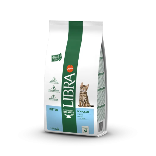 Hrana Uscata Pisicute, Libra Cat Kitten, 1.5 kg