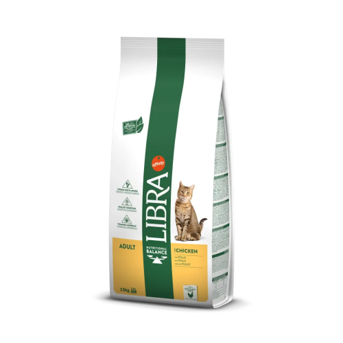 Hrana Uscata Pisici Adulte, Libra Cat Adult Chicken, 1.5 kg