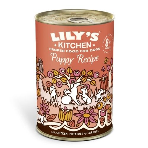 Lily's Kitchen For Dogs Puppy Recipe With Chicken, Potatoes & Carrots, 400 g