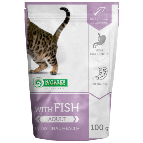 Nature's Protection Cat Intestinal Health Fish, 100 g