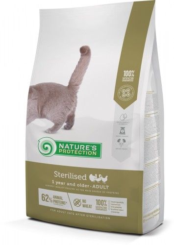 Nature's Protection Cat Sterilised, 7 kg