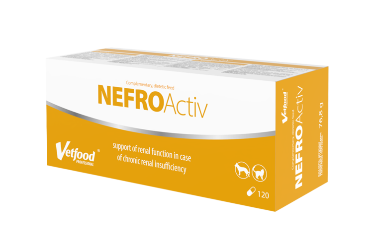 VetFood Nefroactiv, 120 capsule