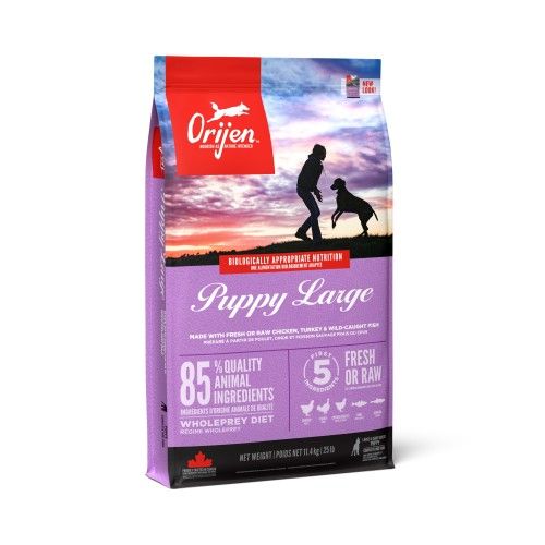 Hrana uscata caini, Orijen Junior Talie Mare, 11.4 kg