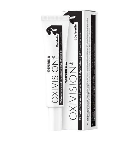 Oxivision, gel oftalmic 1% acid hialuronic si antioxidanti pentru caini si pisici, 30 g