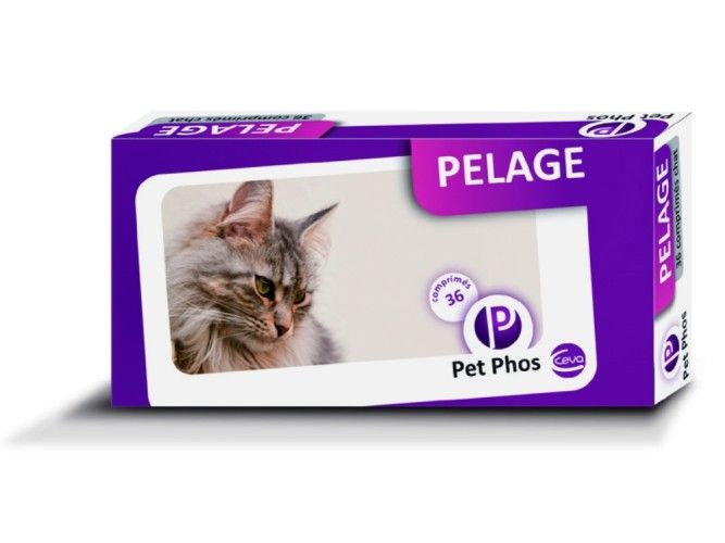 Pet Phos Felin Special Pelage, 36 comprimate
