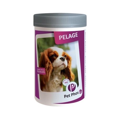 Pet Phos Canin Special Pelage, 450 comprimate
