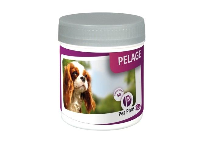 Pet Phos Canin Special Pelage, 50 comprimate