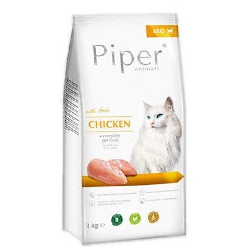 Piper Adult Cat, Pui, 3 kg
