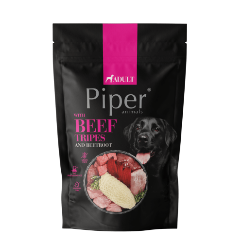 Piper Adult Dog, Burta de Vita si Sfecla Rosie, 500 g