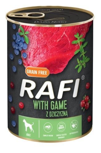 Hrana Umeda Caini, Rafi Dog, Vanat si Afine, 400 g