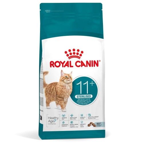 Royal Canin Ageing Sterilised 11+ hrana uscata pisica senior, 400 g