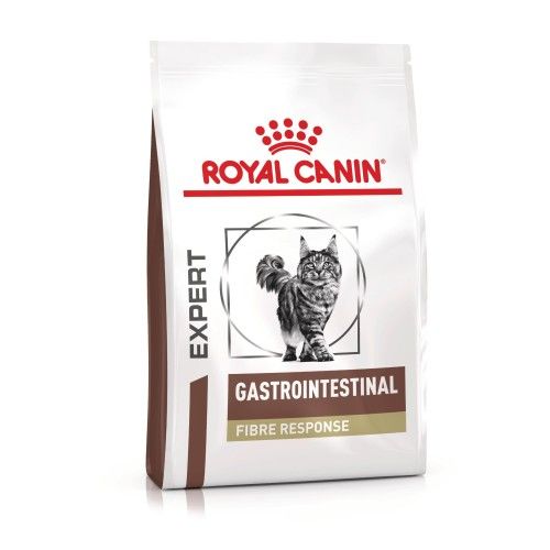 ROYAL CANIN Gastrointestinal Fibre Response, dieta veterinara, hrana uscata pisici, sistem digestiv, 400 g