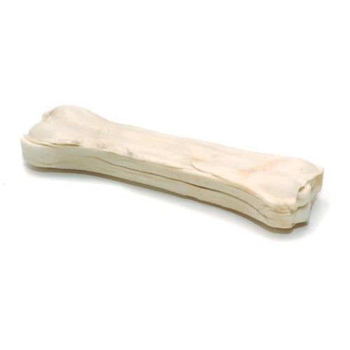 Recompense Pentru Caini Os Presat Alb, 10 cm