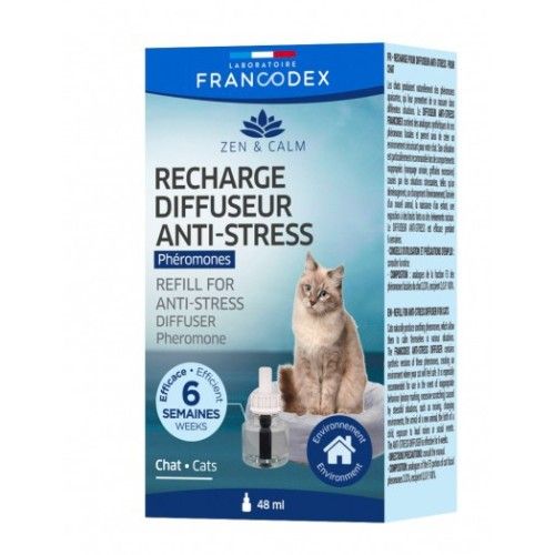 Francodex, rezerva difuzor antistres, 48 ml