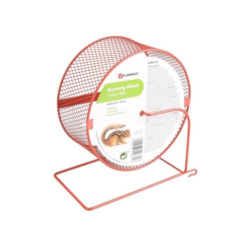 Roata Carusel pentru Rozatoare, Rosu, cu Suport, Flamingo, 15.2 cm