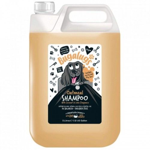 Sampon Caini, Bugalugs Oatmeal, 5 L