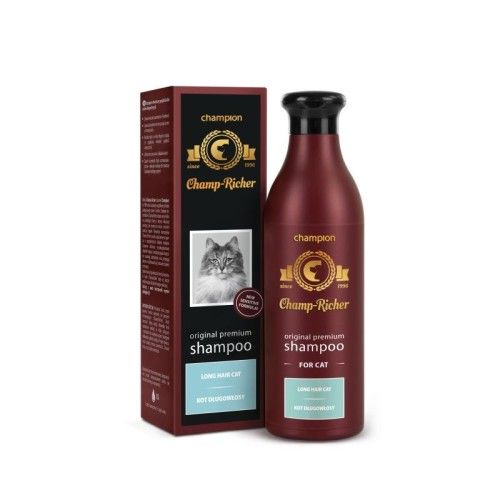 Sampon Champ Richer Pisici Blana Lunga, 250 ml