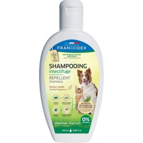 Francodex, sampon antiparazitar vanilie, 250 ml