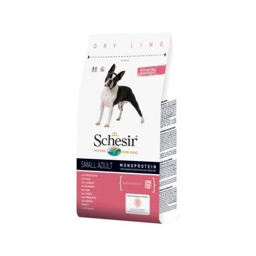 Hrana uscata caini, Schesir Dog, Dry Small Monoprotein Sunca, 800 g