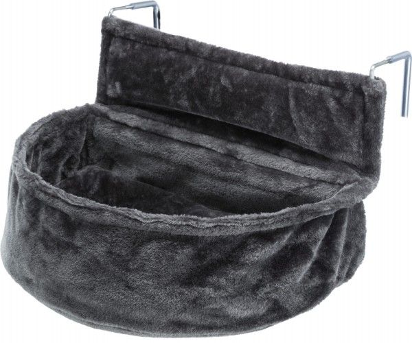 Sezlong Pisici pentru calorifer XXL plush 55x15x36 cm gri 43138