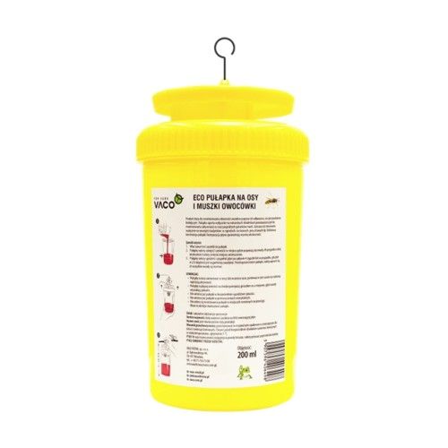 Capcana viespi si muste, cu reincarcare, VACO, 200 ml