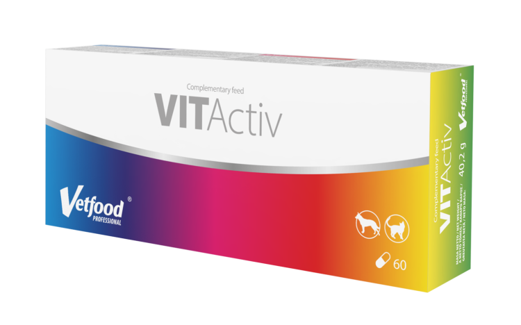 Supliment Vitaminizant, VetFood, VitActiv, 60 capsule