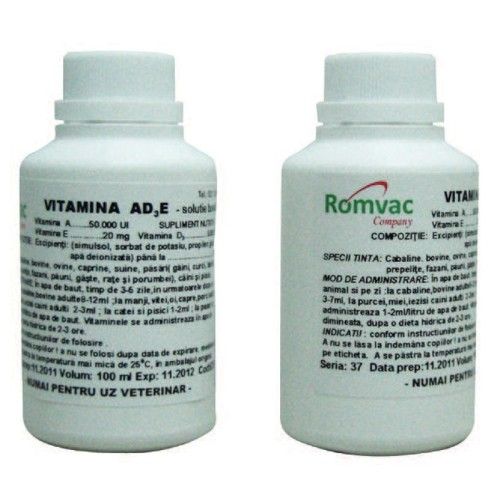 Vitamina AD3E, 50 ml