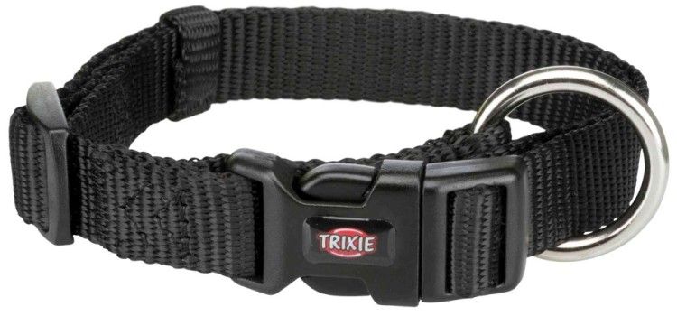 Zgarda Premium L-XL 40-65cm/ 25mm Negru 201701
