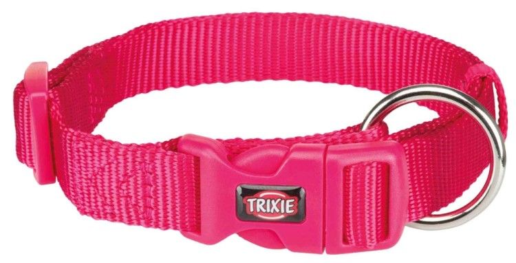 Zgarda Premium M-L 35-55cm/ 20mm Fucsia 201611