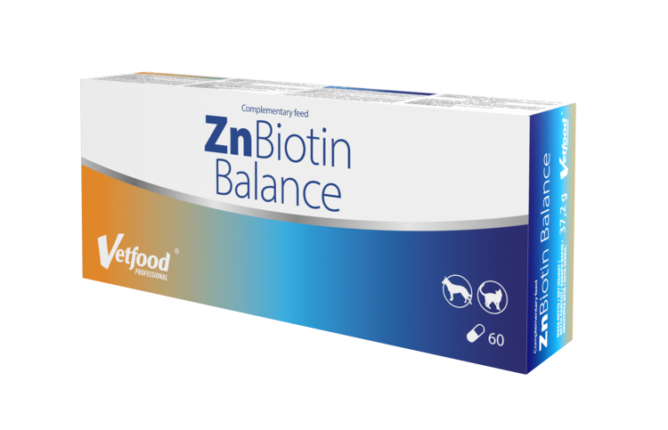 Supliment Vitaminizant, VetFood, ZnBiotin Balance, 60 capsule