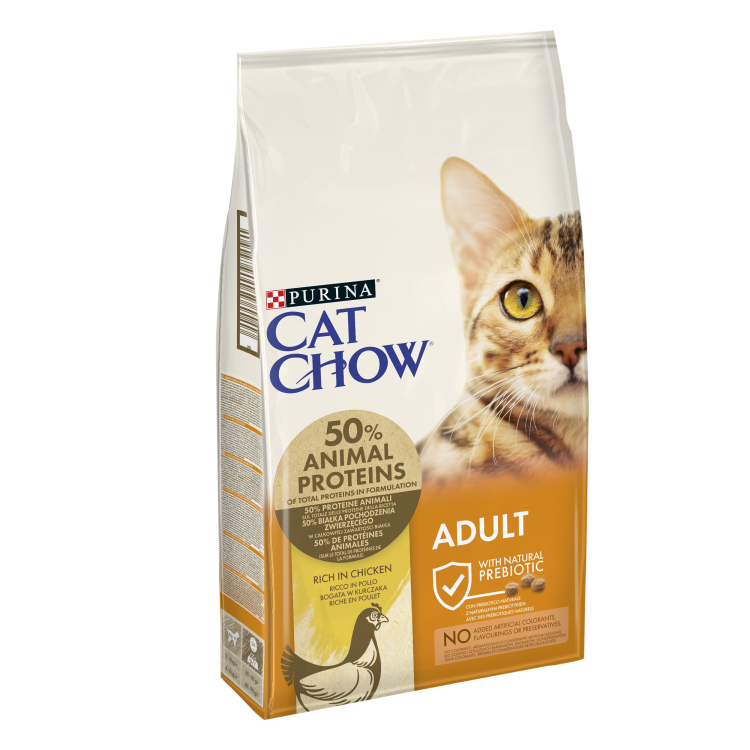 Cat Chow Adult Curcan si Pui