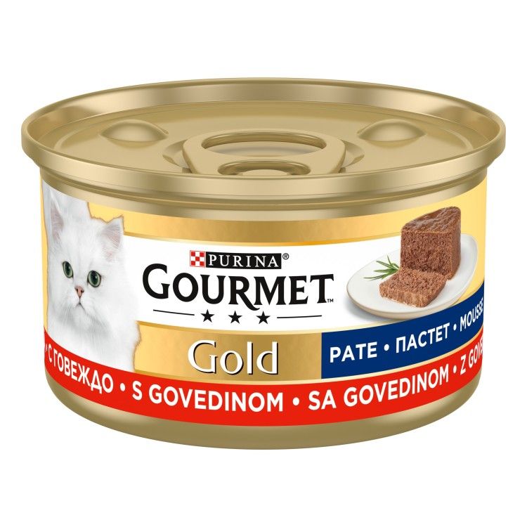 Gourmet Gold Mousse cu Vita, 85 g (Hrana Umeda - Pisici)