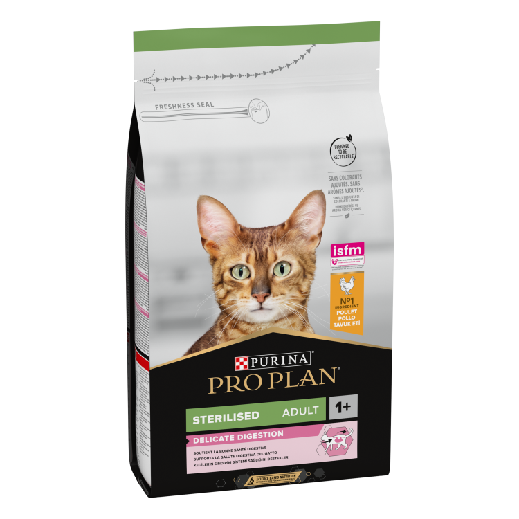 ​PURINA PRO PLAN STERILISED Sensitive Digestion, Pui, 1.5 kg - main