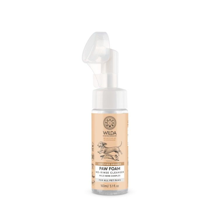 Spuma curatare labute, Wilda, 160 ml (Igiena - Caini)