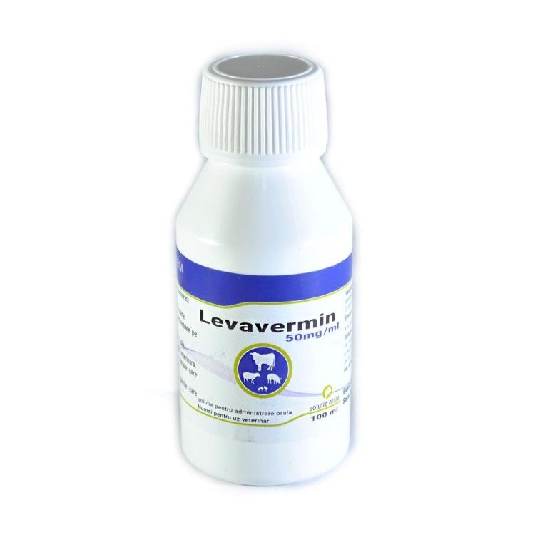 Levavermin, 50 mg/ ml x 100 ml (Farmacie - Antiparazitare)