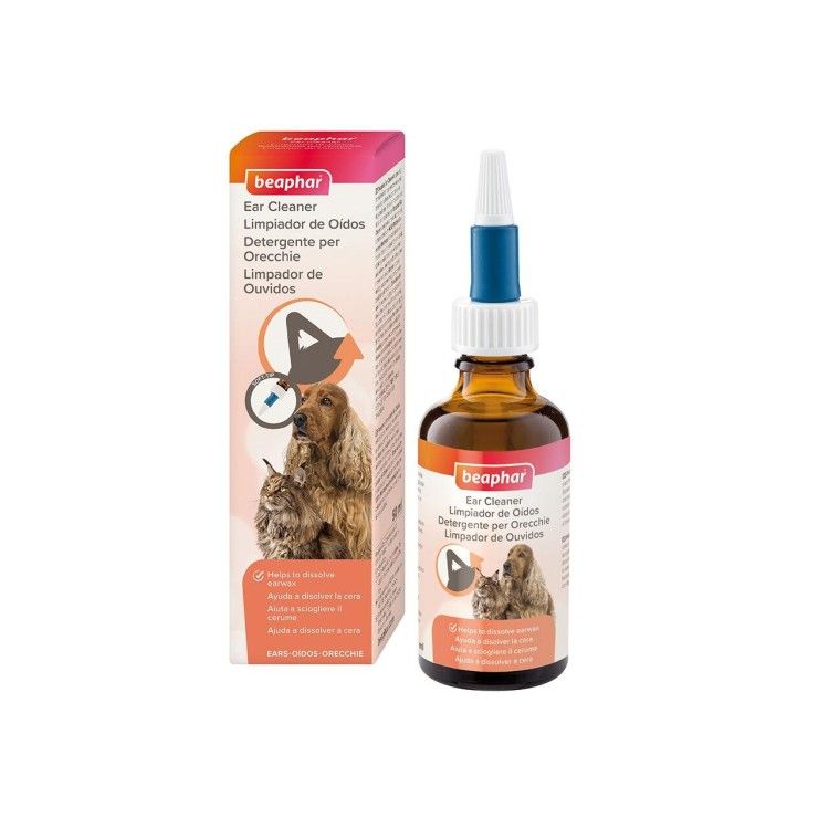 BEAPHAR EAR CLEANER 50ML/11672 (3buc/bax) (Igiena - Caini)