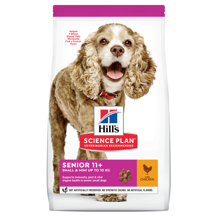 Hills SP Canine Senior Small and Mini Chicken 1.5 kg - punga
